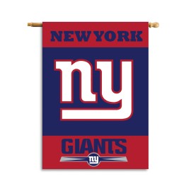 Fremont Die NFL New York Giants 2-Sided House Flag, 28