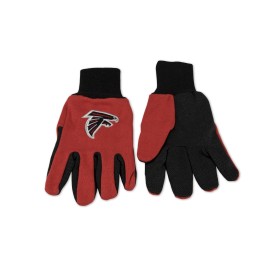 WinCraft boys Nfl Two-tone work gloves, Red, Small US