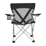 Travel Chair Teddy Chair, Portable Chair for Outdoor Adventures, Foldable Chair with Quick-Drying Nylon Mesh, 300-Pound Capacity, Black