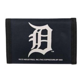 MLB Detroit Tigers Nylon Trifold Wallet