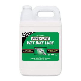 Finish Line WET Bicycle Chain Lube 1 Gallon Jug