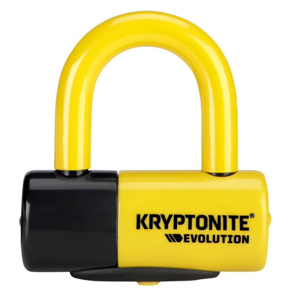 Kryptonite Evolution Series 4 Bicycle Disc Bike Lock (Yellow)