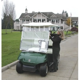 ProActive Sports CartShield Portable Golf Cart Windshield, Universal Fit