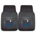 FANMATS 8841 Los Angeles Dodgers 2-Piece Heavy Duty Vinyl Car Mat Set, Front Row Floor Mats, All Weather Protection, Universal Fit, Deep Resevoir Design