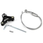 Tektro Alloy Brake Cable Triangle W/Cable Black