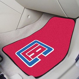 Fanmats Los Angeles Clippers 2-Pc Carpet Car Mat Set
