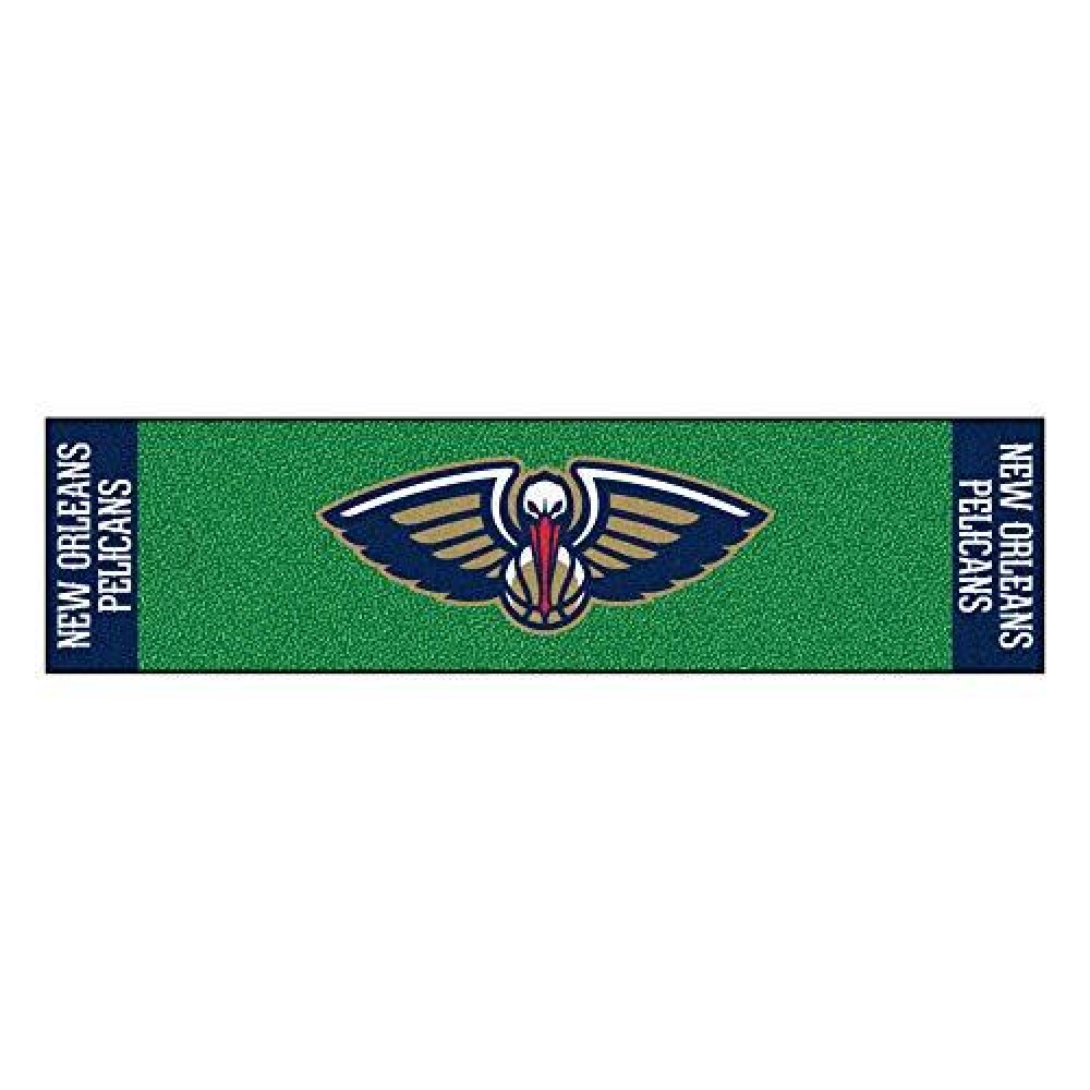 Fanmats Orleans Hornets Putting Green Runner 18 X 72