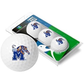 Linkswalker Memphis Tigers - 3 Golf Ball Sleeve