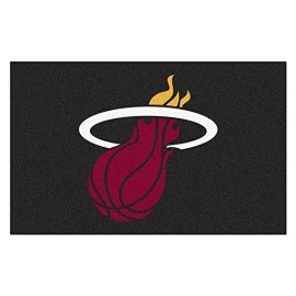 Nba - Miami Heat Rug - 5Ft. X 8Ft.