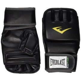 Everlast Wrist Wrap Heavy Bag Gloves Small/Medium Black