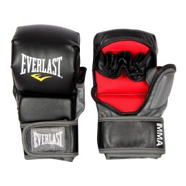Everlast 7773LXL Train Advanced MMA 7-Ounce Striking / Training Gloves (Black, Large / X-Large)