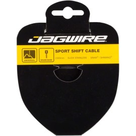 Jagwire - Sport Slick Galvanized Universal Bicycle Shifter Cable | for Road, Hybrid, Mountain, Cruiser Bike | SRAM and Shimano Compatible | 3100 mm