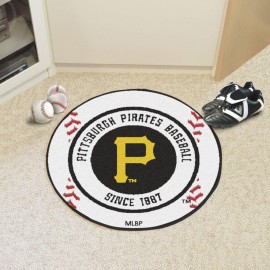 Fanmats Mlb - Pittsburgh Pirates Baseball Mat27 Diameter