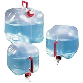 Reliance Fold-A-Carrier 2.5 Gallon Collapsable Water Container (Clear, Small)