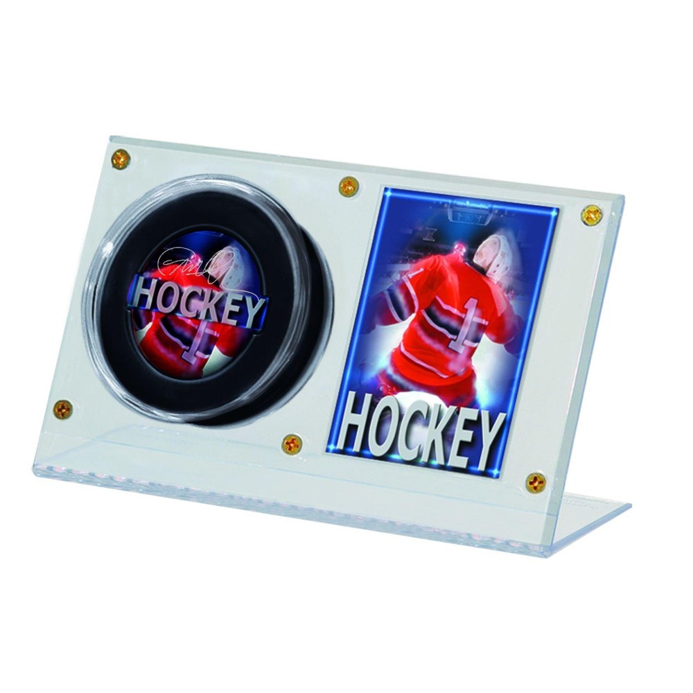 Ultra Pro NHL Acrylic Puck and Card Holder