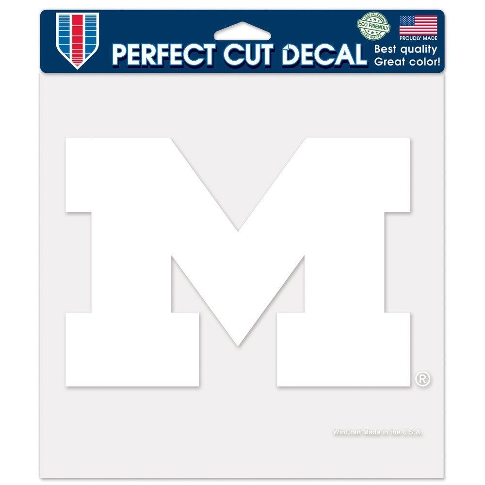 M 8x8 Die Cut Window Decal