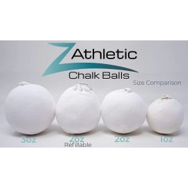 Z-Athletic Chalk Ball for Gymnastics, Climbing, and Weight Lifting (2oz Chalk Ball)