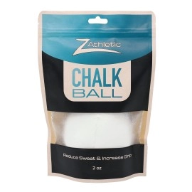 Z-Athletic Chalk Ball for Gymnastics, Climbing, and Weight Lifting (2oz Chalk Ball)