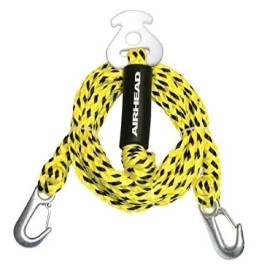 Airhead Watersports Heavy Duty Tow Harness | 4 Rider - 16 Feet, Yellow And Black, 192 Inches