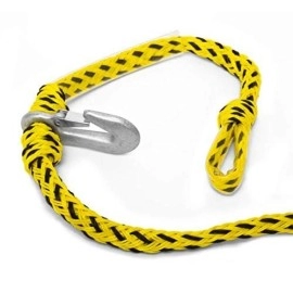 Airhead Watersports Heavy Duty Tow Harness | 4 Rider - 16 Feet, Yellow And Black, 192 Inches