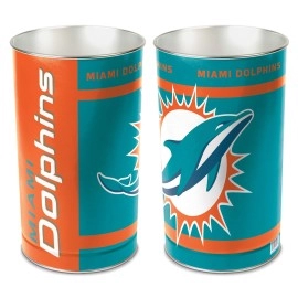 Miami Dolphins Wastebasket