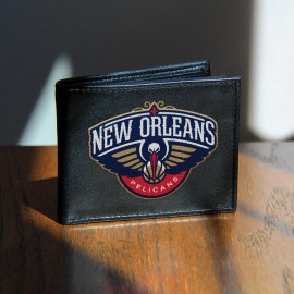 NFL Rico Industries Embroidered Leather Billfold Wallet, Denver Broncos