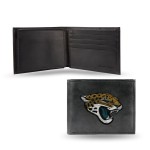 NFL Rico Industries Embroidered Leather Billfold Wallet, Jacksonville Jaguars