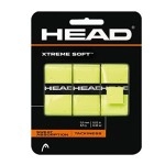 Head Xtreme Soft Racquet Overgrip - Tennis Racket Grip Tape - 3-Pack, Yellow