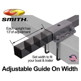 CE Smith Trailer Post Guide-On with LED Lighted Posts, 40