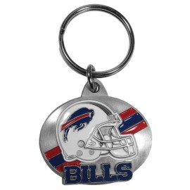 Siskiyou Sports Nfl Buffalo Bills Oval Carved Key Chain, Metal