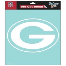 WinCraft NFL Green Bay Packers WCR25651061 Perfect Cut Decals, 8