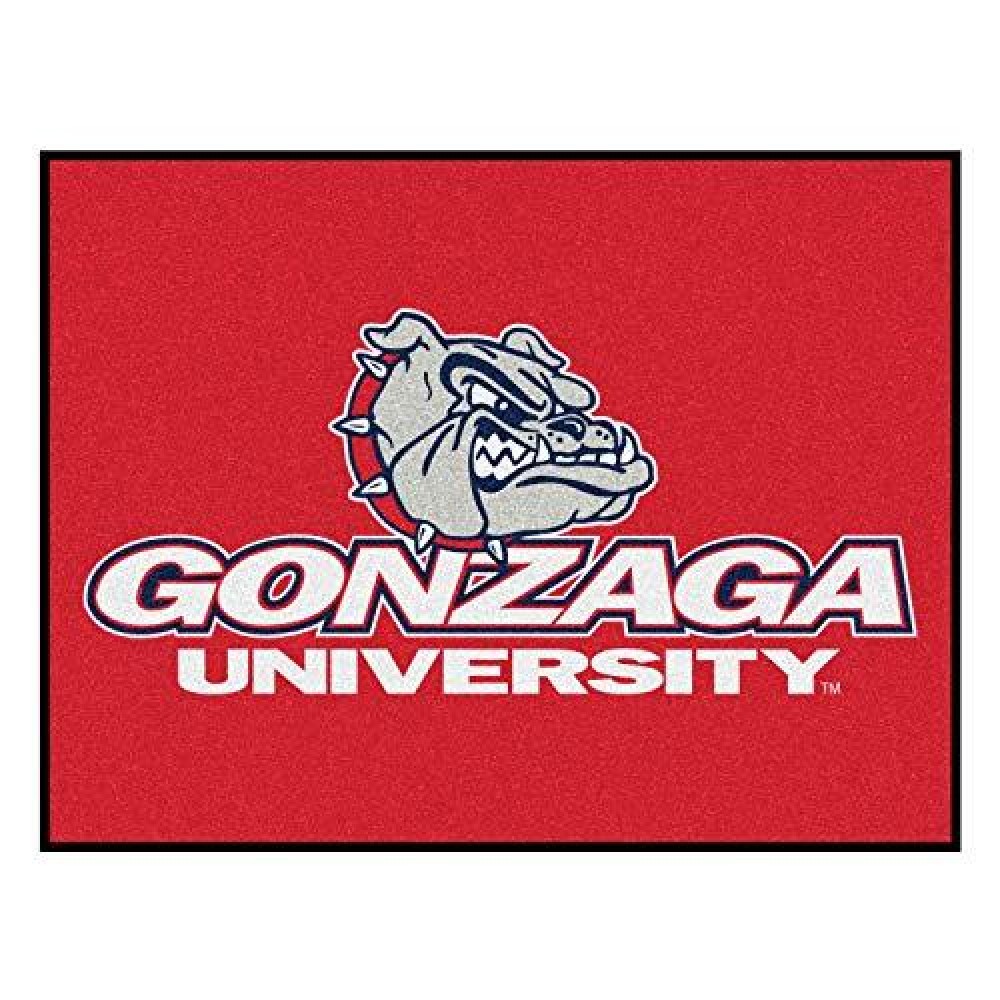 Fanmats Home Indoor Sports Team Logo Mat Gonzaga All-Star Rugs 34X45