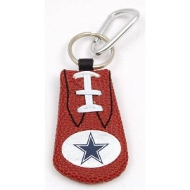 Nfl Dallas Cowboys Brown Football Keychain