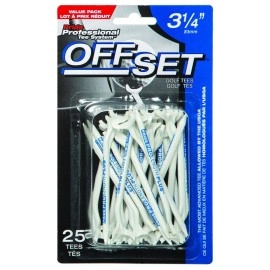 Pride Professional Tee System Offset Tee, 3-1/4 inch, 15 Count, Blue