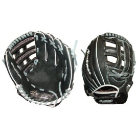 Akadema AJT99 Rookie Series Glove (Right, 11-Inch), Black/White