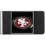 NFL Siskiyou Sports Mens San Francisco 49ers Steel Money Clip One Size Team Color
