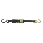 BoatBuckle Kwik-Lok Transom Tie-Down (2-Inch x 6-Feet, Black)