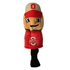 Team Golf Ncaa Ohio State Buckeyes Mascot Golf Club Headcover, Fits Most Oversized Drivers, Extra Long Sock For Shaft Protection, Officially Licensed Product
