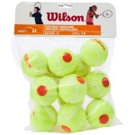 Wilson Tennis Balls, Starter Orange, Pack Of 12, Yelloworange, For Children, Wrt137200