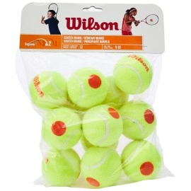 Wilson Tennis Balls, Starter Orange, Pack Of 12, Yelloworange, For Children, Wrt137200