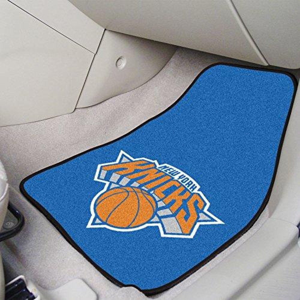 Fanmats Nba - New York Knicks 2-Pc Carpet Car Mat Set/17X27