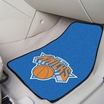 Fanmats Nba - New York Knicks 2-Pc Carpet Car Mat Set/17X27