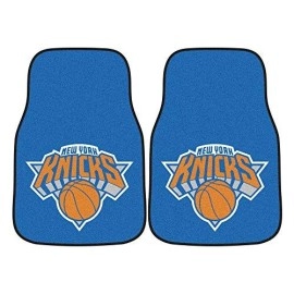 Fanmats Nba - New York Knicks 2-Pc Carpet Car Mat Set/17X27