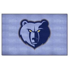 Fanmats 9308 Memphis Grizzlies Ulti-Mat Rug - 5Ft. X 8Ft. Sports Fan Area Rug Home Decor Rug And Tailgating Mat