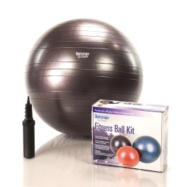 Aeromat Fitness Ball Kit Color/Size: Dark Purple / 25.59