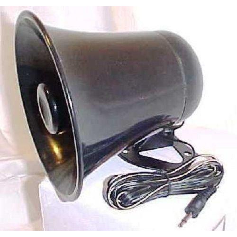 PA Horn Speaker w/Plug & Wire - 5 inch for CB/Ham Radio