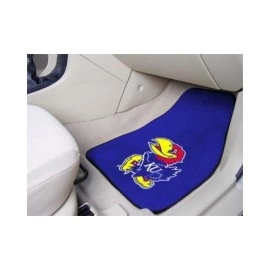 Fanmats Kansas Jayhawks Carpeted Car Mats