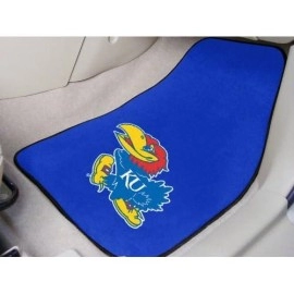 Fanmats Kansas Jayhawks Carpeted Car Mats