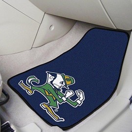 Fanmats Notre Dame Fighting Irish Carpeted Car Mats