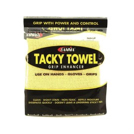 Gamma Tacky Towel Grip Traction Enhancer - Ideal for Tennis, Golf, Baseball, Football, Softball, or Basketball
